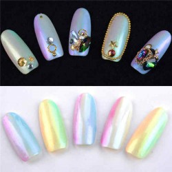Pearl Shell UV Gel Polish Sea Shells Luster Soak Off Symphony Shiny Color Builder Mermaid Glue