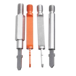 Percussion Massage 6pcs Tip Bit For Jigsaw Massager Adapter Attachment Electric Massager Repalcement Heads Tip
