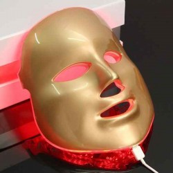 Photon LED Facial Mask Skin Rejuvenation Therapy Face Massage Skin Care 3 Colors Light