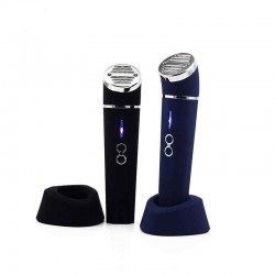 Photon Rejuvenation Wand LED Light Therapy 3 Modes Skin Care Facial Beauty Machine Therapy Hot Compress Massager