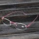 Pink Rimless Light Presbyopic Reading Glasses Fatigue Relieve Strength 1.0 1.5 2.0 2.5 3.0 Pink Rimless Light Presbyopic Reading Glasses Fatigue Relieve Strength 1.0 1.5 2.0 2.5 3.0