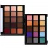 Popfeel 15 Colors Eyeshadow Palette Shimmer Glitter Nude Matte Pigmented Metallic Finish Eye Shadow