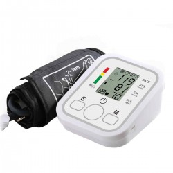 Portable Blood Pressure Monitor Arm Type Rechargeable Voice Tonometer Smart Digital Health Care Sphygmomanometer