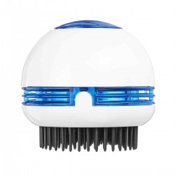 Portable Electric Ionic Hairbrush Mini Ion Hair Brush Head Hair Comb Massage