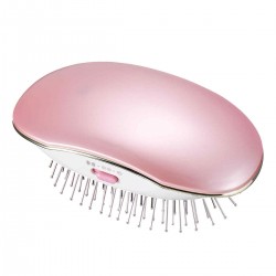 Portable Electric Ionic Hairbrush Takeout Mini Hair Brush Comb Massage