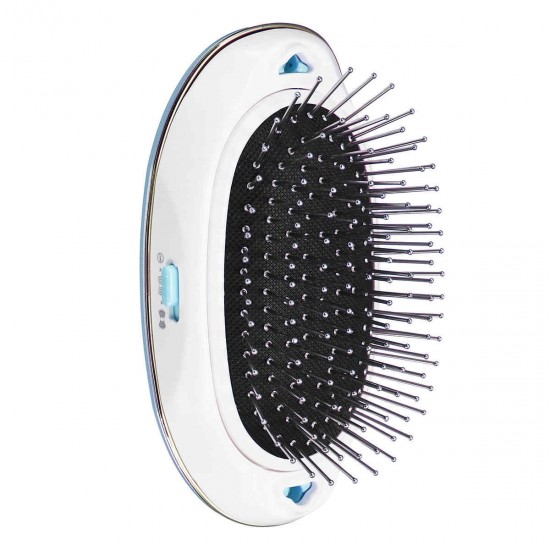 Portable Electric Ionic Hairbrush Takeout Mini Hair Brush Comb Massage Portable Electric Ionic Hairbrush Takeout Mini Hair Brush Comb Massage