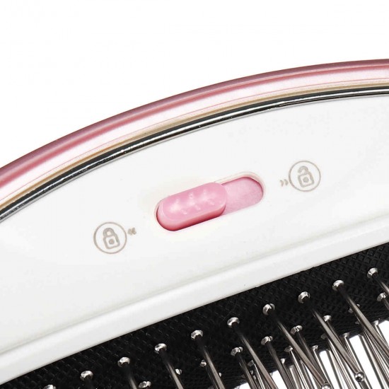 Portable Electric Ionic Hairbrush Takeout Mini Hair Brush Comb Massage Portable Electric Ionic Hairbrush Takeout Mini Hair Brush Comb Massage