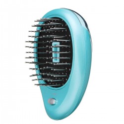 Portable Electric Ionic Hairbrush Takeout Mini Ion Hair Brush Comb Massage Small