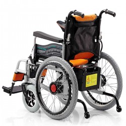 Portable Folding Power Electric Wheelchairs Elderly Disabled Scooter Dual Motors