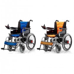 Portable Folding Power Electric Wheelchairs Elderly Disabled Scooter Dual Motors