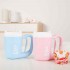 Portable Handle Paw Cleaner Pet Cleaning Brush Cup Dog Foot Feet Cleaner Washer