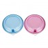 Portable Mini Plastic Denture Retainer Box Rotary To Open Clean And Storage Teeth