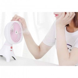 Portable Mini Rechargeable USB Adjustable Cooling Humidifier Cooling Fan Home Office