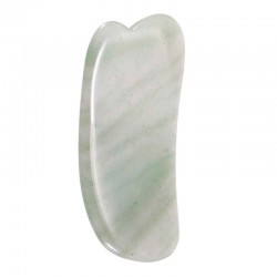 Portable Natural Jade Stone Manual Guasha Massager Gua Sha Scraping Board Neck Lift Facial Body SPA Beauty Tool