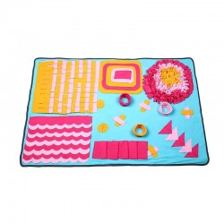 Portable Pet Blanket Machine Washable Bite Resistant Cat Dog Sniff Pad Puzzle Relieve Stress Slowly Eating Environmental Training Blankets