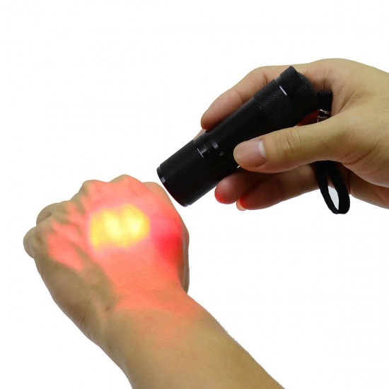 Portable Red LED Light Transilluminator Clinicians Nurses Vein Finder Viewer Portable Red LED Light Transilluminator Clinicians Nurses Vein Finder Viewer