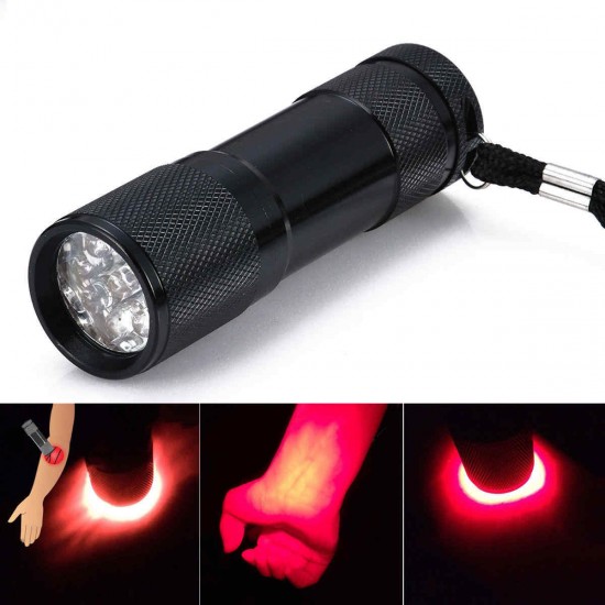Portable Red LED Light Transilluminator Clinicians Nurses Vein Finder Viewer Portable Red LED Light Transilluminator Clinicians Nurses Vein Finder Viewer