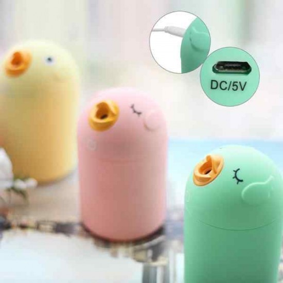 Portable USB Bird Shape Ultrasonic Humidifier Air Mist Maker Aroma Purifier Diffuser Nebuliser Steam Portable USB Bird Shape Ultrasonic Humidifier Air Mist Maker Aroma Purifier Diffuser Nebuliser Steam