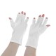 Portable UV Protection Nylon Glove Open-Toed Fingerless Anti Radiation Manicure Glove