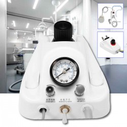 Portable Wall Hanging Dental Turbine Machine Unit Work with Compressor Plastic Shell Handpiece 4 Holes