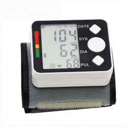 Portable Wrist Belt Sphygmomanometer Automatical LCD Display Blood Pressure Monitor