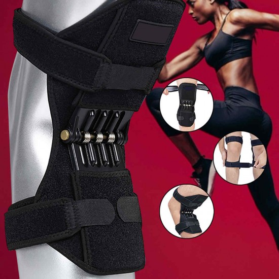 Power Lift Joint Support Knee Pad Powerful Rebound Spring Force Adjustable Bi-Directional Straps Power Lift Joint Support Knee Pad Powerful Rebound Spring Force Adjustable Bi-Directional Straps
