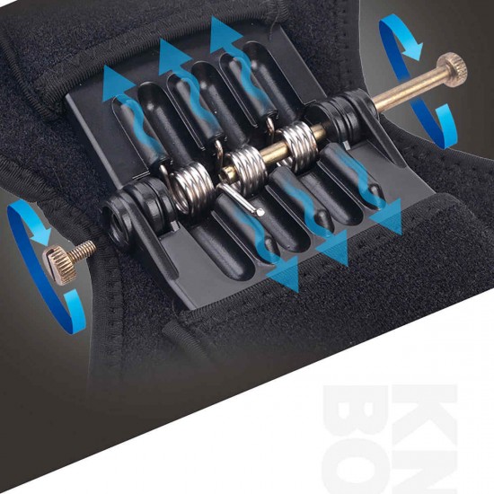 Power Lift Joint Support Knee Pad Powerful Rebound Spring Force Adjustable Bi-Directional Straps Power Lift Joint Support Knee Pad Powerful Rebound Spring Force Adjustable Bi-Directional Straps