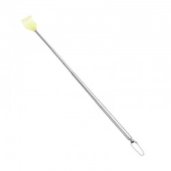 Practical Handy Stainless Pen Clip Back Scratcher Telescopic Pocket Scratching Massage Kit