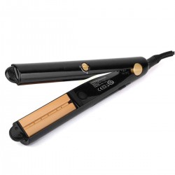 Pro 2 in1 Electric Steam Hair Straightener Curling Curler Flat Iron Hair Styler