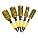 Pro Round Brush Curly Hair Roller Brush Nylon Bristle Hairbrush Comb Salon Tools Pro Round Brush Curly Hair Roller Brush Nylon Bristle Hairbrush Comb Salon Tools