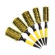 Pro Round Brush Curly Hair Roller Brush Nylon Bristle Hairbrush Comb Salon Tools Pro Round Brush Curly Hair Roller Brush Nylon Bristle Hairbrush Comb Salon Tools