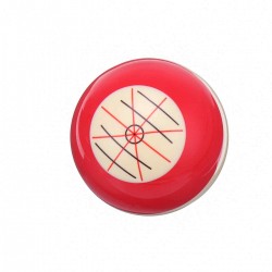 Professional 57mm Resin Billiard Spot Pool Snooker Practice Training Cue Ball Red White for Rack