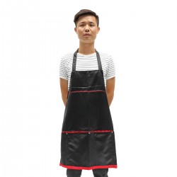 Professional Apron Cape Hairdresser Hair Cutting Hair Clipper Trimmer with 4 Pocket Hairstyle Salon