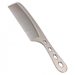 Professional Barbers Hairdressing Comb Space Aluminum Hair Cutting Comb