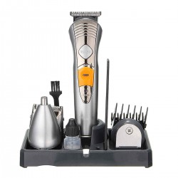 Professional Electric Beard Hair Cut Clipper Shaver Razor Machine Kit Trimmer Set