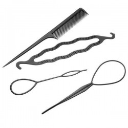 Professional Hair Braid Tool Twist Styling Clip Stick Bun Maker Comb DIY Accessories