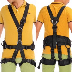 Professional Harnesses Rock Climbing High Altitude Protection Full Body Safety Belt Anti Fall Protective Gear