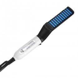 Professional Men Quick Beard Hair Straightener Styling Comb Portable Multifunctional Electric Hair Curler