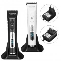 Professional Pet Cat Dog Rabbit Hair Clipper 5 Speed Mute Electric Chargeable Animal Grooming Trimmer Kit with 4 Limit Combs
