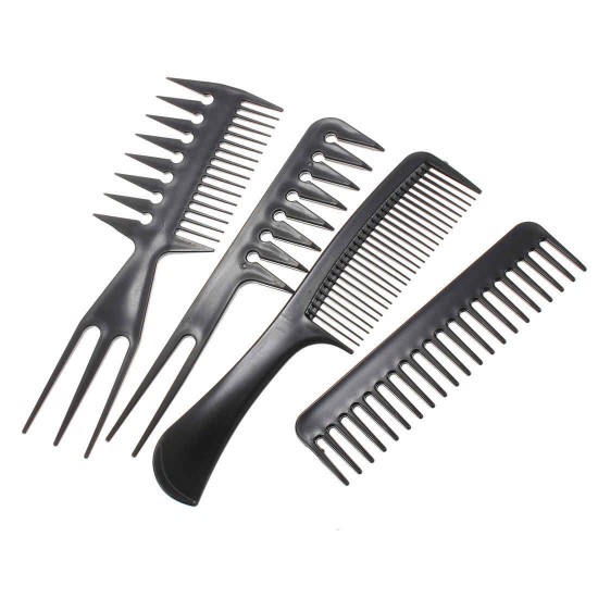 Professional Salon Hair Styling Hairdressing Plastic Combs