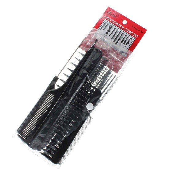 Professional Salon Hair Styling Hairdressing Plastic Combs