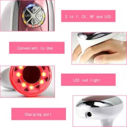 RF Cavitation Ultrasonic Electric Massager LED Fat Burner Anti Cellulite Lipo Device Skin Tightening Weight Care Beauty