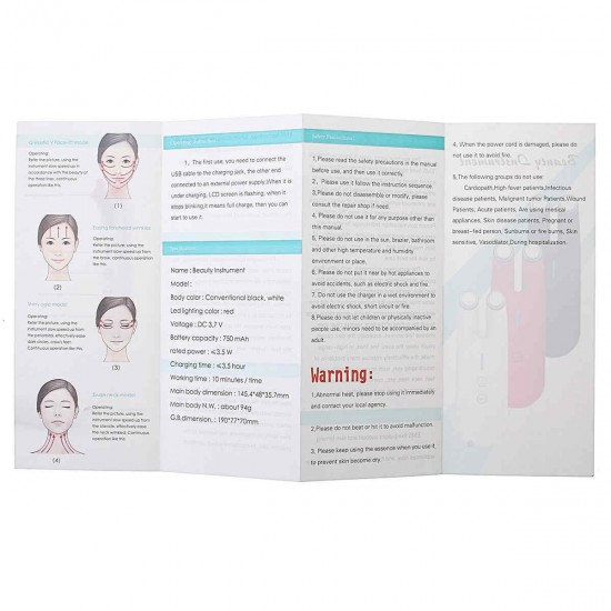 RF Radio Frequency Machine Face Wrinkle Remove Shrink Pores Facial Beauty Machine for Men Women RF Radio Frequency Machine Face Wrinkle Remove Shrink Pores Facial Beauty Machine for Men Women