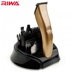 RIWA X4-2 Multifunction Cordless Hair Trimmer Rechargeable Hair Clipper Kit Equipped with Convenient Base for Men Kids