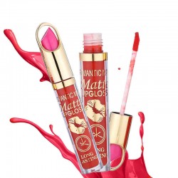 ROMANTIC MAY Pearlescent Non-stick Cup Lip Gloss Lasting Moisturizing Lip Glaze Liquid Lipstick