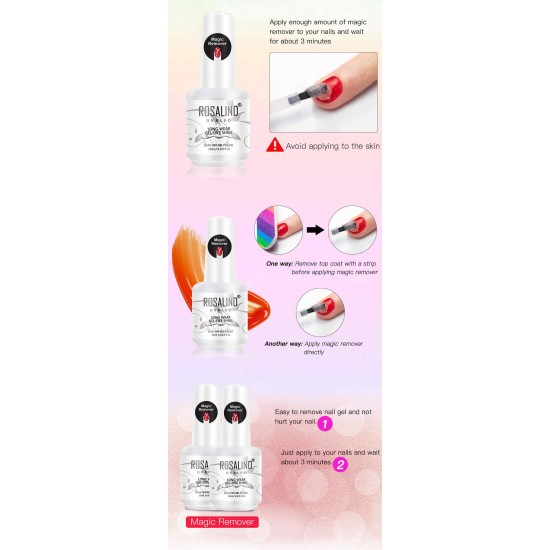 ROSALIND Bursting Armor Free Nail Glue - 15ml