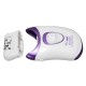 Rechargeable 4 in 1 Electric Foot Callus Remover Epilator Underarms Tweezer Shaver Hair Removal