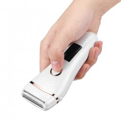 Rechargeable Electric Shaver Women Hair Leg Razor Removal Smooth Dry Wet Shaving