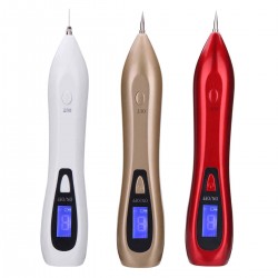 Rechargeable LCD Laser Spot Mole Removal Beauty Machine Facial Black Spot Extractor Tools Freckle