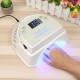 Rechargeable Pro 64W UV LED Gel Nail Light Art Polish Dryer Manicure Lamp Timer